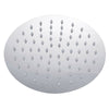 Round Square Stainless Steel Showerhead Rainfall Shower Head Rain Shower Chrome