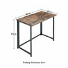 80cm Folding PC Computer Desk Writing Working Study Table OfficeHome Workstation
