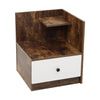 Bedside Table Sofa Side Cabinet Storage Drawer Bedroom Night Stand Lamp Shelf UK