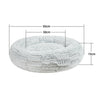 3XL XL L Soft Calming Dog Bed Anti-Anxiety Pet Donut Cuddler Winter Warm Cat Bed