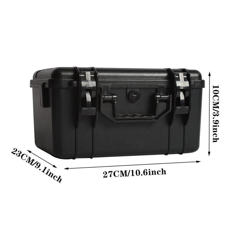 Waterproof Hard Plastic Carry Cases Cam Lens Storage Tool Box Portable Organizer