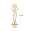 Gold Mermaid Wedding Flower Stand Metal Pedestal Centrepiece Decor UK