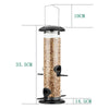 Outdoor Wild Bird Hanging Seed Feeder Peanut Feed Fat Ball Feeders Garden Birds