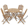 Garden Furniture Set Ding Table Chairs Solid Wood Folding Outdoor Table Chairs