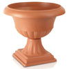 Atena Plastic Terracotta Flower Plant Pot Holder Stand Indoor Outdoor Garden Urn