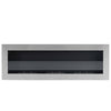 Fireplace 900/1200/1400mm Wide Bio Fireplace Inset Wall Hanging Biofire Glass