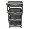 Strong 4 Tier Vegetable Rack Fruit Storage Kitchen Utility Stacking Basket
