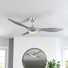 Large 52" Ceiling Fan with 3 Color Light Remote Control 6 Speed Level Reversible