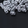 100Pcs Adjustable Metal Cuffs Dreadlocks Beads Braiding Hair Decorations