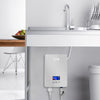 6000W Electric Tankless Hot Water Heater Instant Boiler Under Sink Tap Bathroom