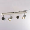 4/6 Ways Steering LED Ceiling Spot Lights Spotlight Fittings Kitchen GU10 Bulbs