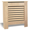 White Radiator Cover Small Large MDF Slat Wood Cabinet Shelf Grill Furniture