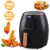 5.5L Manual/Smart Touch Air Fryer Compact Design With Timer, Temperature Control