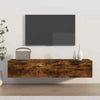 Wall Cabinet Floating TV Unit Media Cabinet Storage Engineered Wood