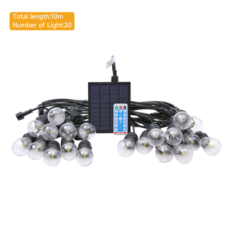 Christmas Party Hanging String Light LED Light Bulb Set Outdoor decor