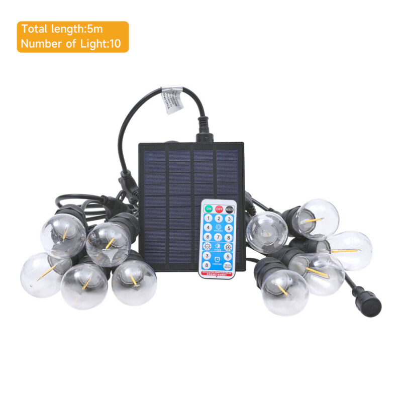 Christmas Party Hanging String Light LED Light Bulb Set Outdoor decor