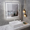 XXL Large Fogless LED Bathroom Mirror Dual Hanging Makeup Vanity Mirror Series