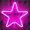 LED Neon Sign Art Decor Bar Light Wall Light Kids Room Home USB/Battery Powered