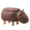 Upholstered Animal Shaped Ottoman Ride-on Footrest Stool Rest Seat TOY Kids New