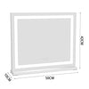 Hollywood Cosmetic Mirror LED Light MakeUp Vanity Shaving Bath Round/Rectangular