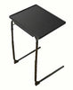 Freestanding Adjustable Portable Table buddy Dinner Laptop desk with cup holder
