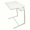 Freestanding Adjustable Portable Table buddy Dinner Laptop desk with cup holder