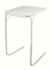 Freestanding Adjustable Portable Table buddy Dinner Laptop desk with cup holder