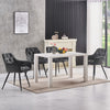 4PCS Industrial Dining Table & Chair Set Kitchen Furniture Table office chairs