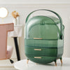 Luxury Makeup Organizer Drawer Bathroom Cosmetic Storage Box Lipstick Container