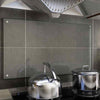 Kitchen Splashback Glass Panels Cooker Bathroom Splashback Protect Any Size&Colo