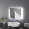 Clearance - Bathroom Mirror with LED Lights Anti Fog Sensor Horizontal Vertical