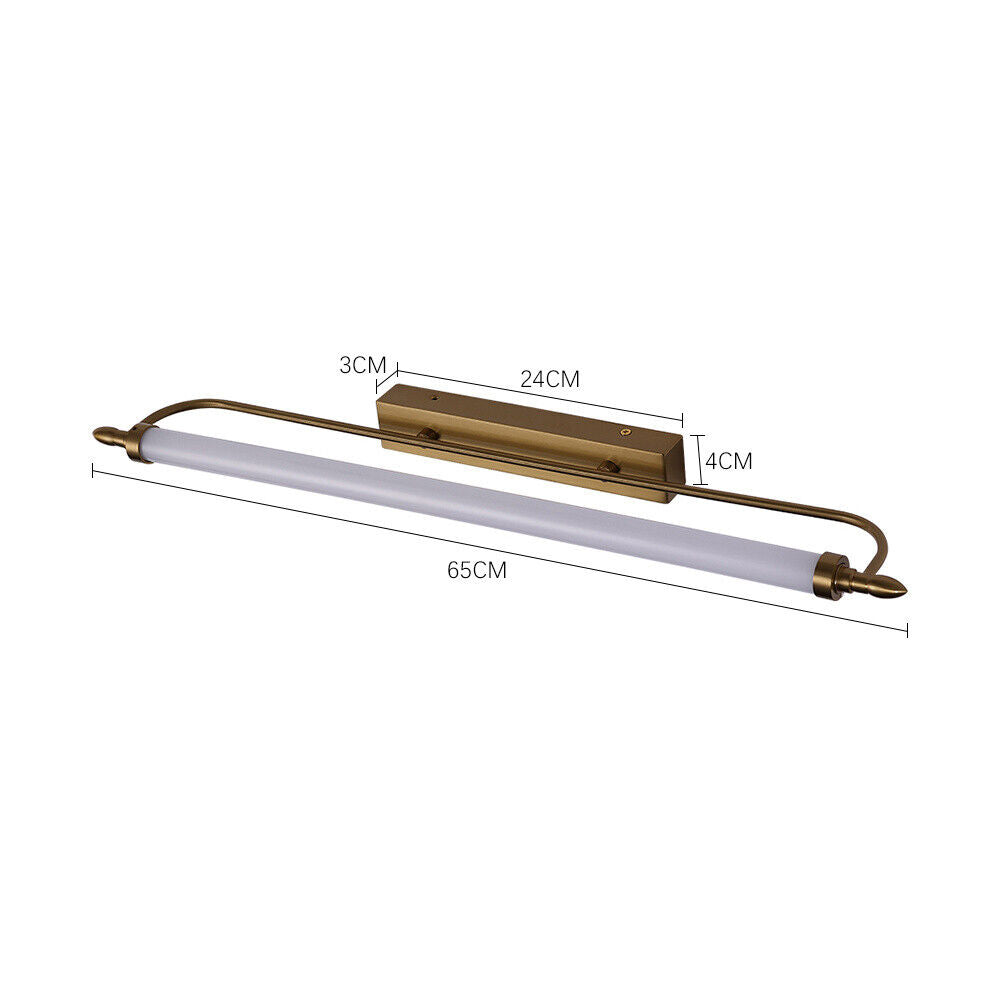 Retro LED Front Wall Picture Light Makeup Lighting Modern Mirror Bathroom Lamp