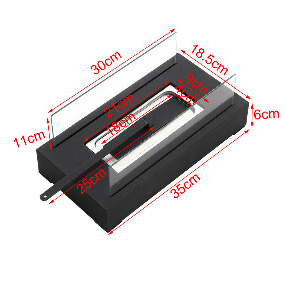 Bio Ethanol Fireplace Portable Camping Tabletop Fire Burner Bowl Pot In &Outdoor