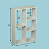 Corner Bookshelf Cupboard Display Cabinet Bookcase Shelving Storage Unit Home UK