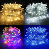 Waterproof String Fairy Lights 20-500 LED Solar Power Battery Outdoor Tree