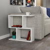 Modern Side Sofa Couch Small End Table Rustic Coffee Narrow Slim Furniture Unit