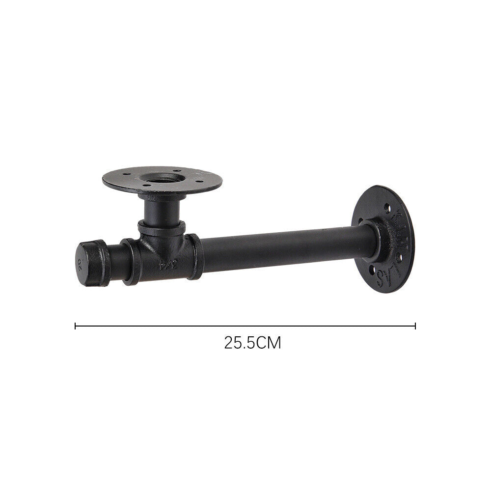 Wooden Clothes Rail Rack Garment Hat Hook Display Stand Bedroom Storage Shelf