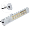 Wall-Mounted/Hanging Electric Patio Heater Infrared Garden Outdoor Heat Settings