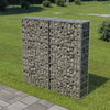 Gabion Planter Galvanised Steel Stone Basket Raised Bed Garden Wire Cage Fench