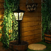 1.2m Solar Power Outdoor LED Security Lamp Post Light | Garden Path Driveway