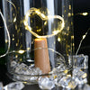 12PCS 10LED Wine Bottle Fairy String Lights Battery Cork Shaped Wedding Party