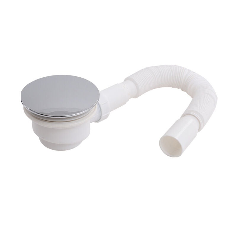 Bathroom Shower Tray Acrylic Anti Slip Slimline Rectangle/Square Base Waste Kits