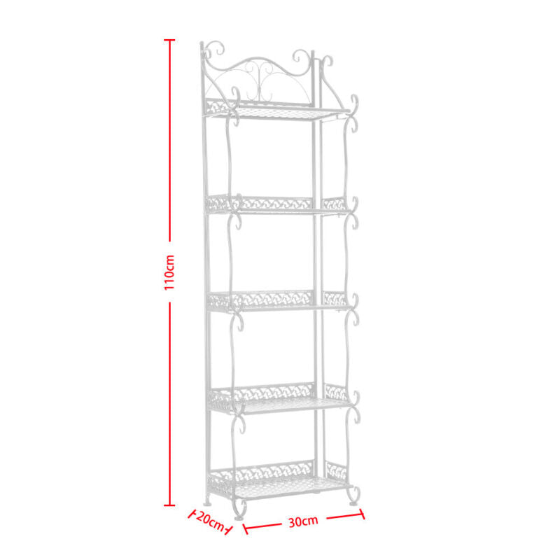 3/5 Tier Shower Caddy Corner Shelf Bathroom Metal Mesh Rack Kitchen Storage Unit