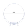 Metal Round Flower Rack Cake Stand Hoop Wedding Centrepiece Floral Display Arch