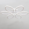 Modern Flower Shaped LED Ceiling Light Chandelier Lamp Home Lights Living Room