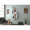 Aquilegia Modern Wall Mounted Floating Bookshelf, Stylish Wood Wall Decor