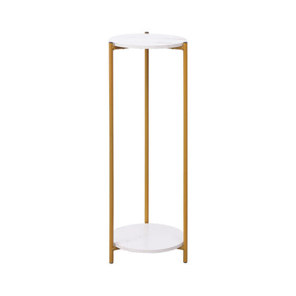 NICEME 90cm Tall Table Corner Stand Side Table End Table Plant Stand Indoor