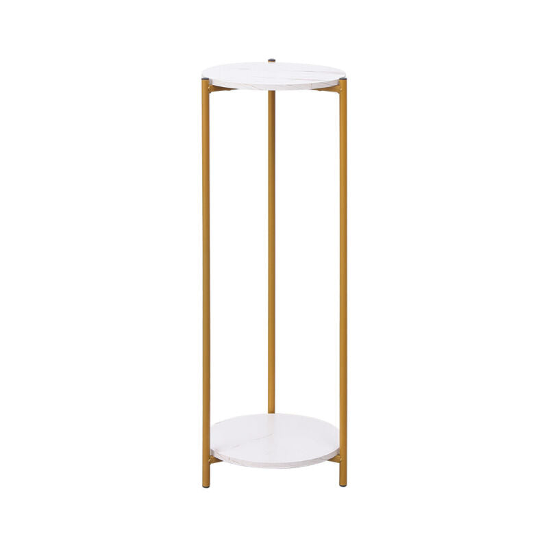 NICEME 90cm Tall Table Corner Stand Side Table End Table Plant Stand Indoor