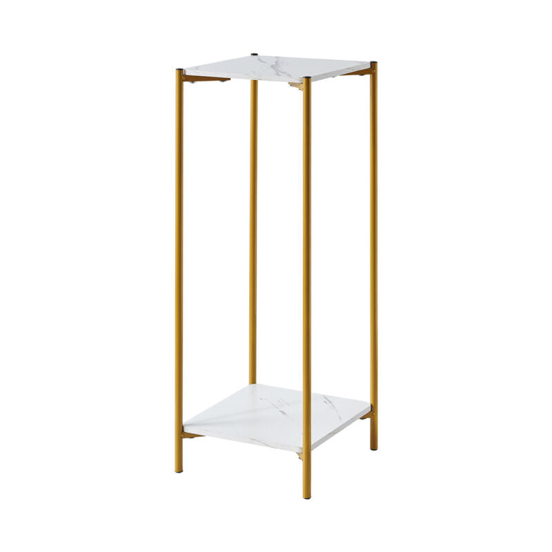 NICEME 90cm Tall Table Corner Stand Side Table End Table Plant Stand Indoor