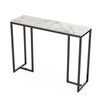 Mid Century Slim Hallway Marble Console Table Thin Sofa Side Table Entrance Hall